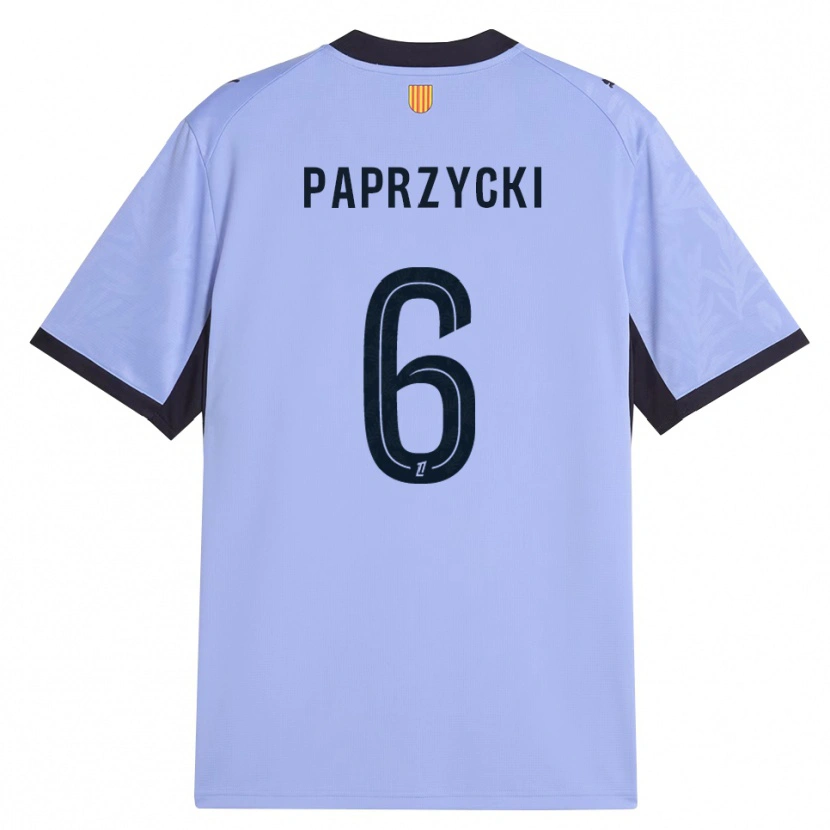 Danxen Män Aurore Paprzycki #6 Lavendel Svart Tredjesatsen Matchtröjor 2026/27 Tröjor T-Tröja