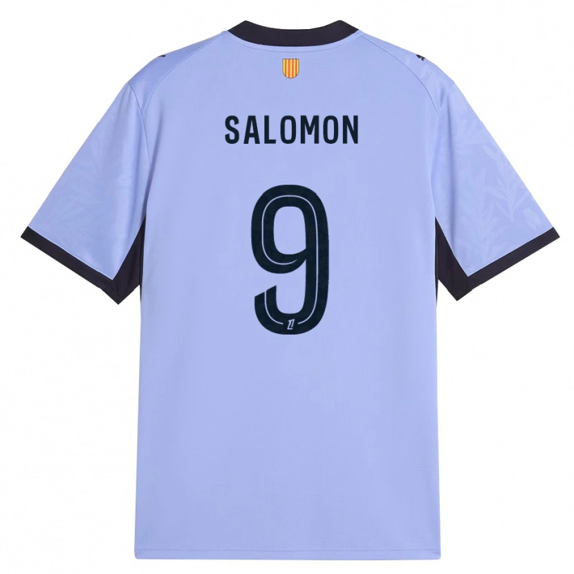 Danxen Män Maeva Salomon #9 Lavendel Svart Tredjesatsen Matchtröjor 2026/27 Tröjor T-Tröja