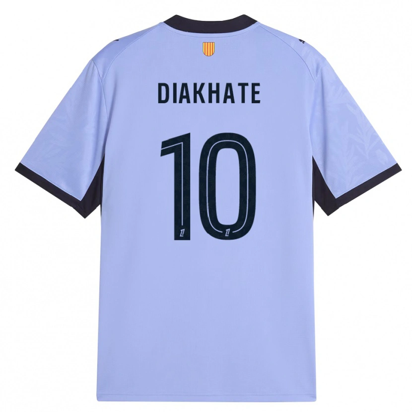 Danxen Män Ndeye Awa Diakhaté #10 Lavendel Svart Tredjesatsen Matchtröjor 2026/27 Tröjor T-Tröja