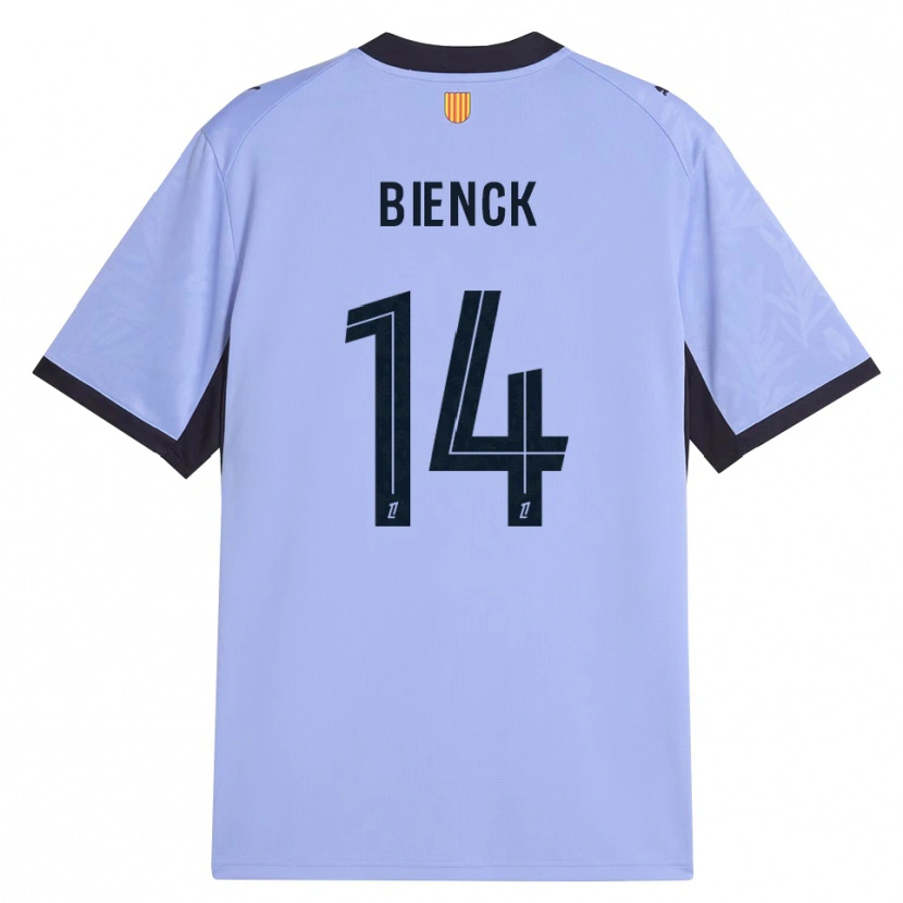 Danxen Män Felix Bienck #14 Lavendel Svart Tredjesatsen Matchtröjor 2026/27 Tröjor T-Tröja