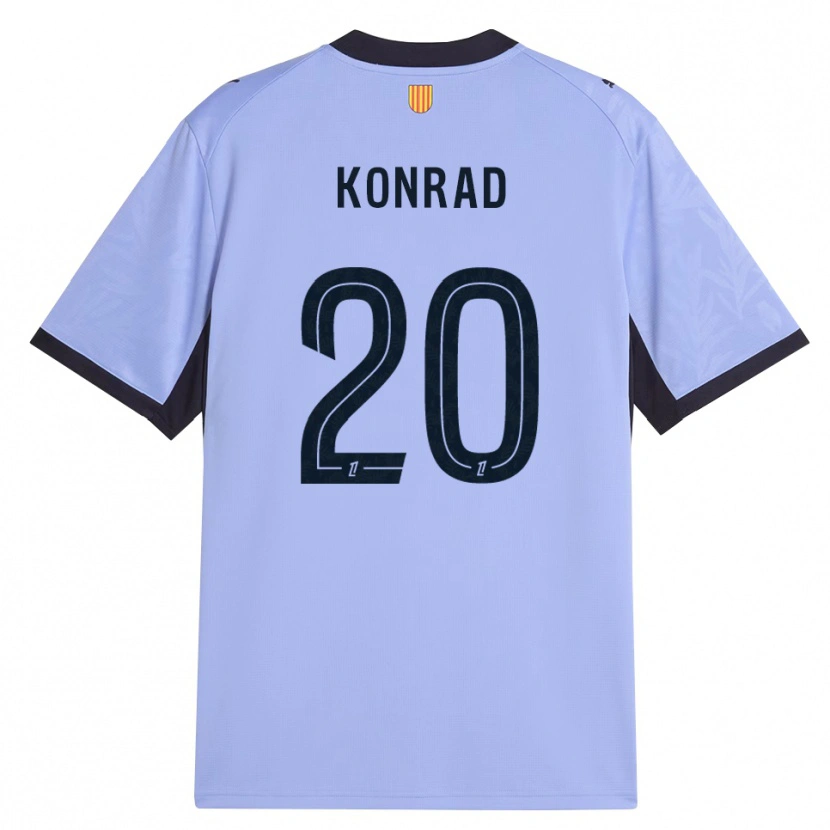 Danxen Män Konrad De La Fuente #20 Lavendel Svart Tredjesatsen Matchtröjor 2026/27 Tröjor T-Tröja