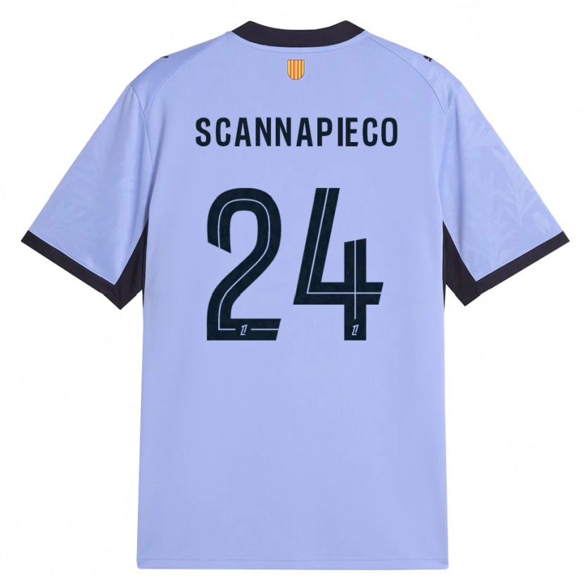 Danxen Män Dona Scannapieco #24 Lavendel Svart Tredjesatsen Matchtröjor 2026/27 Tröjor T-Tröja
