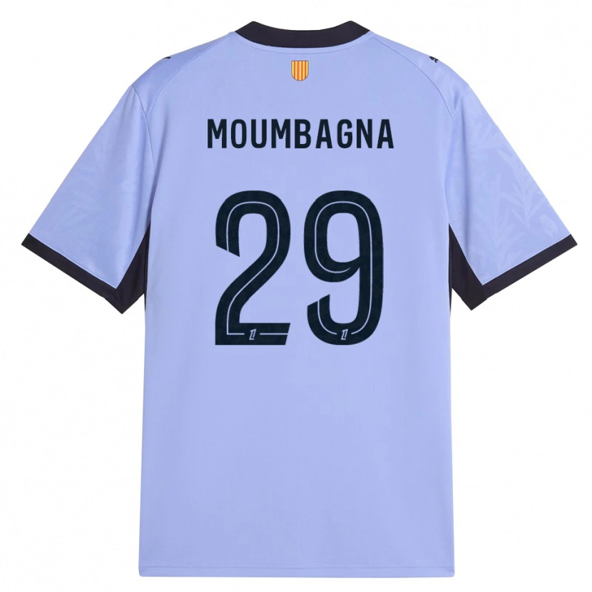Danxen Män Faris Moumbagna #29 Lavendel Svart Tredjesatsen Matchtröjor 2026/27 Tröjor T-Tröja