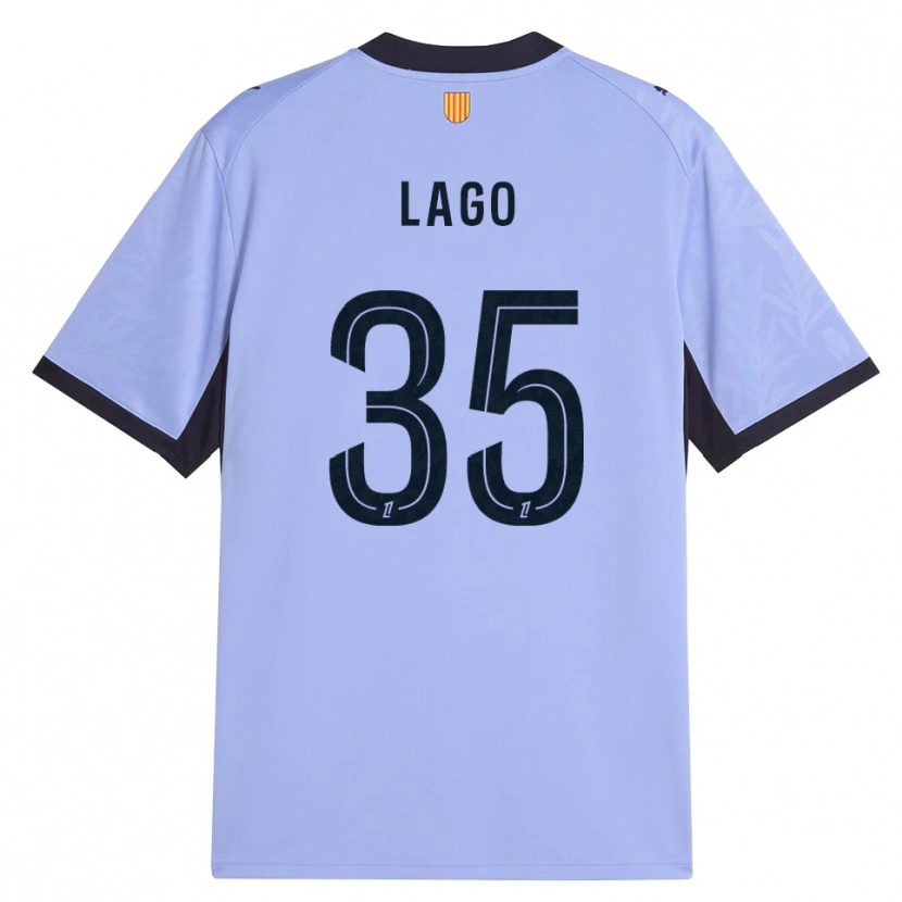 Danxen Män Ange Lago #35 Lavendel Svart Tredjesatsen Matchtröjor 2026/27 Tröjor T-Tröja