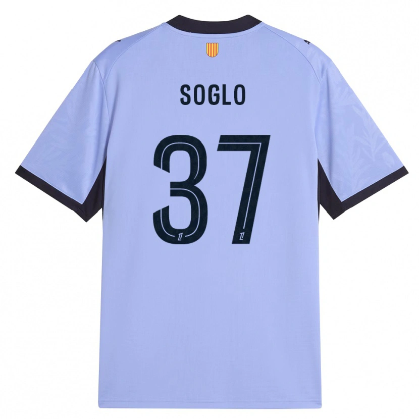 Danxen Män Emran Soglo #37 Lavendel Svart Tredjesatsen Matchtröjor 2026/27 Tröjor T-Tröja