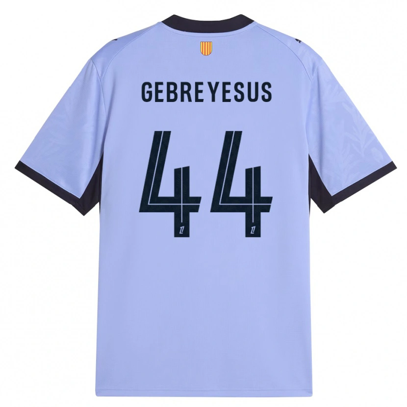 Danxen Män Esey Gebreyesus #44 Lavendel Svart Tredjesatsen Matchtröjor 2026/27 Tröjor T-Tröja