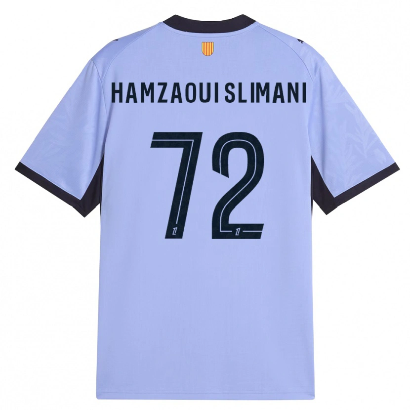 Danxen Män Hilan Hamzaoui Slimani #72 Lavendel Svart Tredjesatsen Matchtröjor 2026/27 Tröjor T-Tröja