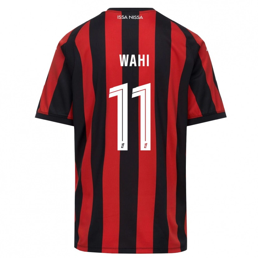 Danxen Män Elye Wahi #11 Röd Svart Vit Hemmatröja Matchtröjor 2026/27 Tröjor T-Tröja