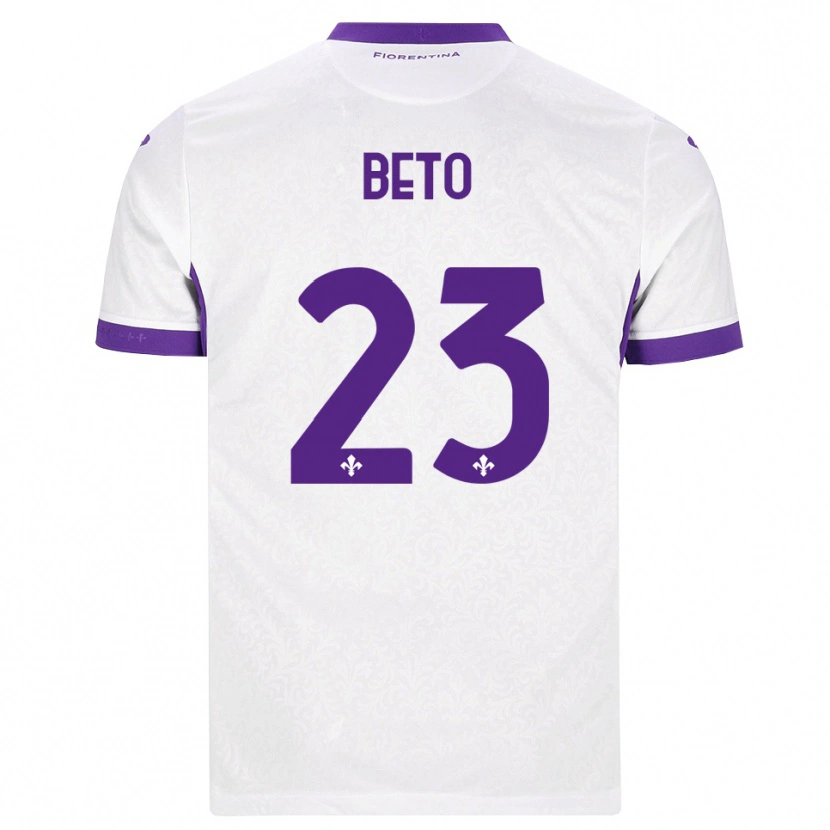 Danxen Kvinnor Beto #23 Vit Lila Bortatröja Matchtröjor 2026/27 Tröjor T-Tröja