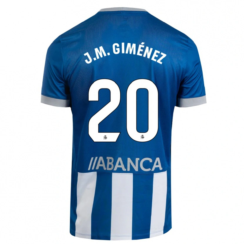 Danxen Kvinnor José María Giménez #20 Blå Grå Vit Hemmatröja Matchtröjor 2026/27 Tröjor T-Tröja