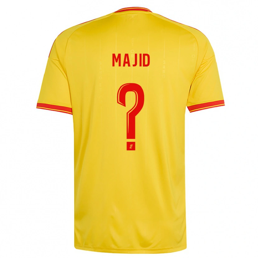 Danxen Kvinnor Ahmed Majid #0 Guld Orange Röd Hemmatröja Matchtröjor 2026/27 Tröjor T-Tröja