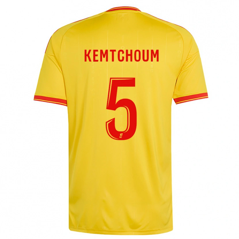 Danxen Kvinnor Noé Kemtchoum #5 Guld Orange Röd Hemmatröja Matchtröjor 2026/27 Tröjor T-Tröja