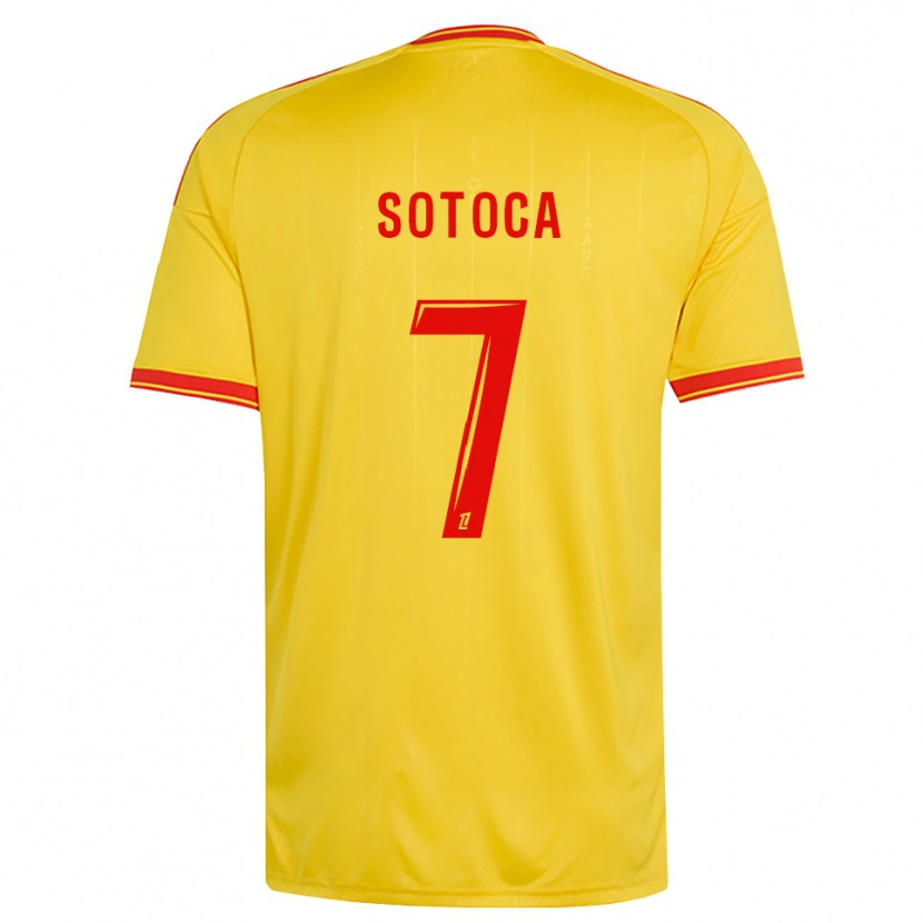 Danxen Kvinnor Florian Sotoca #7 Guld Orange Röd Hemmatröja Matchtröjor 2026/27 Tröjor T-Tröja