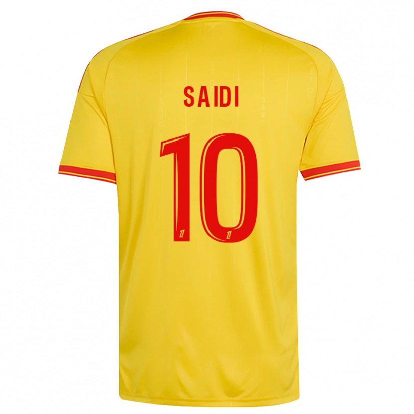 Danxen Kvinnor Kahissa Saïdi #10 Guld Orange Röd Hemmatröja Matchtröjor 2026/27 Tröjor T-Tröja