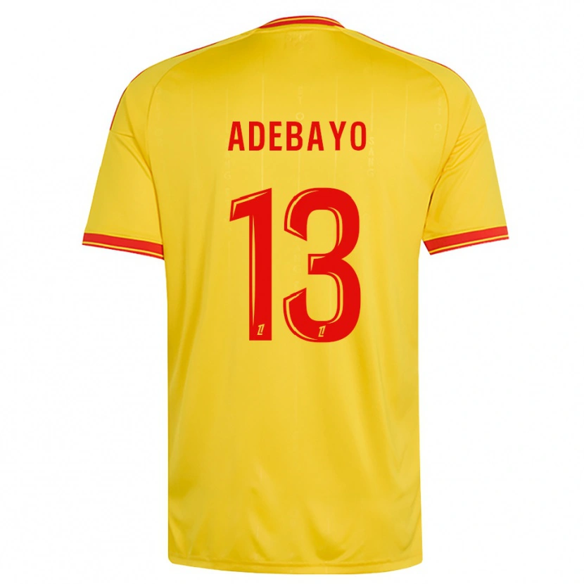 Danxen Kvinnor Kamil Adebayo #13 Guld Orange Röd Hemmatröja Matchtröjor 2026/27 Tröjor T-Tröja