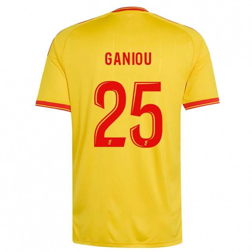 Danxen Kvinnor Ismaëlo Ganiou #25 Guld Orange Röd Hemmatröja Matchtröjor 2026/27 Tröjor T-Tröja