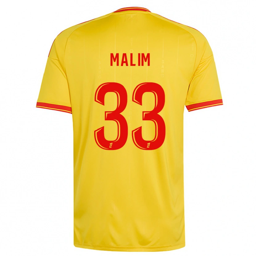 Danxen Kvinnor Yasmina Malim #33 Guld Orange Röd Hemmatröja Matchtröjor 2026/27 Tröjor T-Tröja