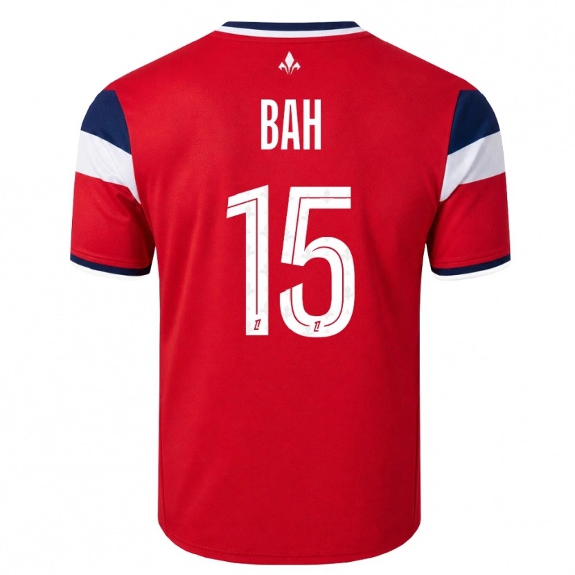 Danxen Kvinnor Oury Bah #15 Röd Vit Kunglig Blå Hemmatröja Matchtröjor 2026/27 Tröjor T-Tröja