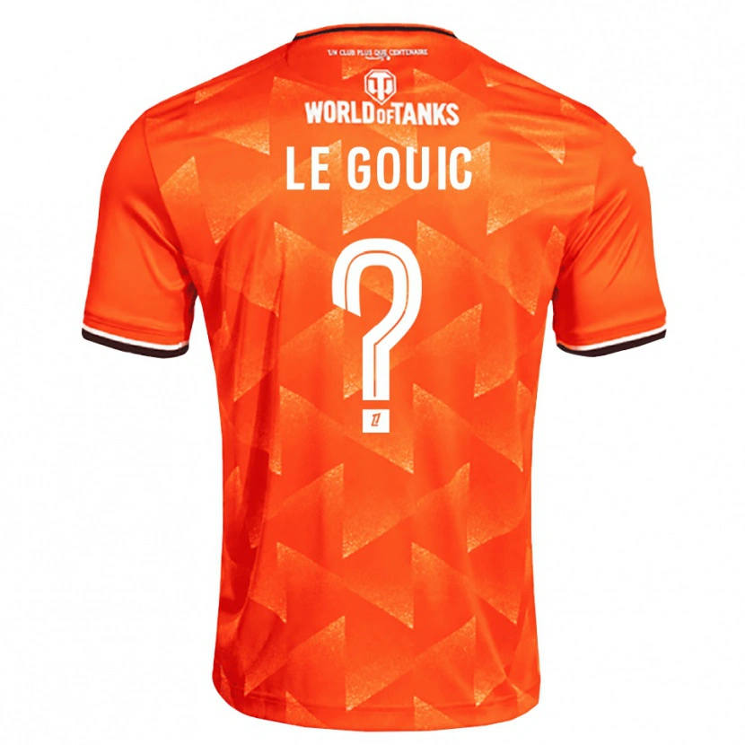 Danxen Kvinnor Bryan Le Gouic #0 Orange Vit Svart Hemmatröja Matchtröjor 2026/27 Tröjor T-Tröja