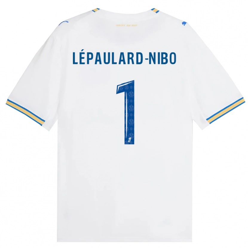 Danxen Kvinnor Mailey Lépaulard-Nibo #1 Dodgerblå Vit Hemmatröja Matchtröjor 2026/27 Tröjor T-Tröja