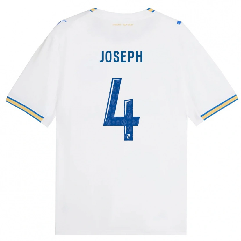 Danxen Kvinnor Tabita Joseph #4 Dodgerblå Vit Hemmatröja Matchtröjor 2026/27 Tröjor T-Tröja