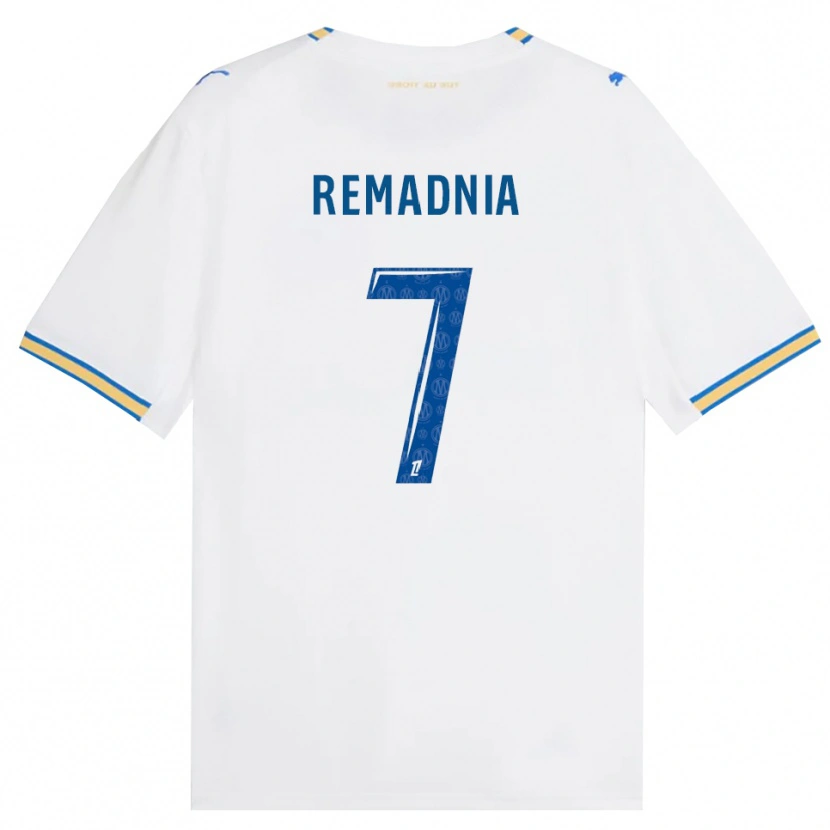 Danxen Kvinnor Saïd Remadnia #7 Dodgerblå Vit Hemmatröja Matchtröjor 2026/27 Tröjor T-Tröja