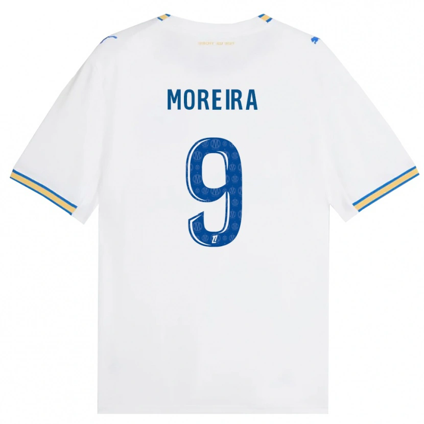 Danxen Kvinnor Iuri Moreira #9 Dodgerblå Vit Hemmatröja Matchtröjor 2026/27 Tröjor T-Tröja