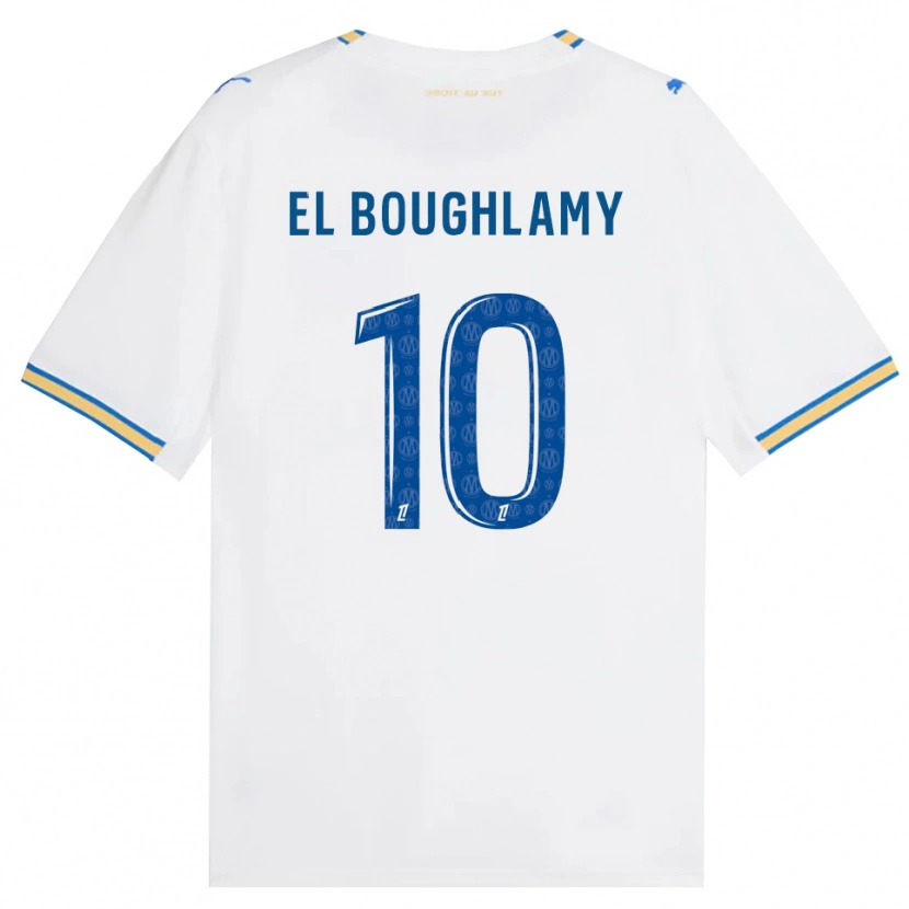 Danxen Kvinnor Adam El Boughlamy #10 Dodgerblå Vit Hemmatröja Matchtröjor 2026/27 Tröjor T-Tröja