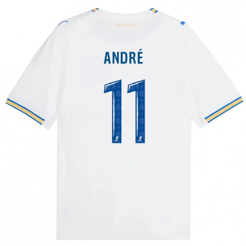 Danxen Kvinnor Kalvin André #11 Dodgerblå Vit Hemmatröja Matchtröjor 2026/27 Tröjor T-Tröja