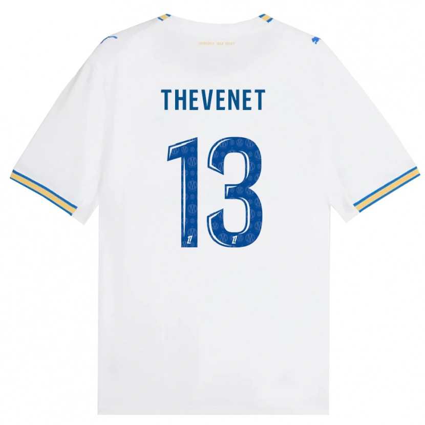 Danxen Kvinnor Maxence Thevenet #13 Dodgerblå Vit Hemmatröja Matchtröjor 2026/27 Tröjor T-Tröja