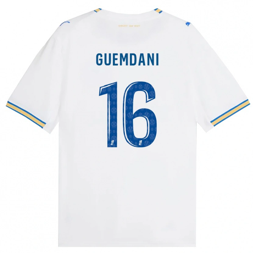 Danxen Kvinnor Ivan Guemdani #16 Dodgerblå Vit Hemmatröja Matchtröjor 2026/27 Tröjor T-Tröja