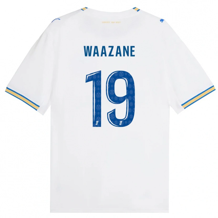 Danxen Kvinnor Jassim Waazane #19 Dodgerblå Vit Hemmatröja Matchtröjor 2026/27 Tröjor T-Tröja