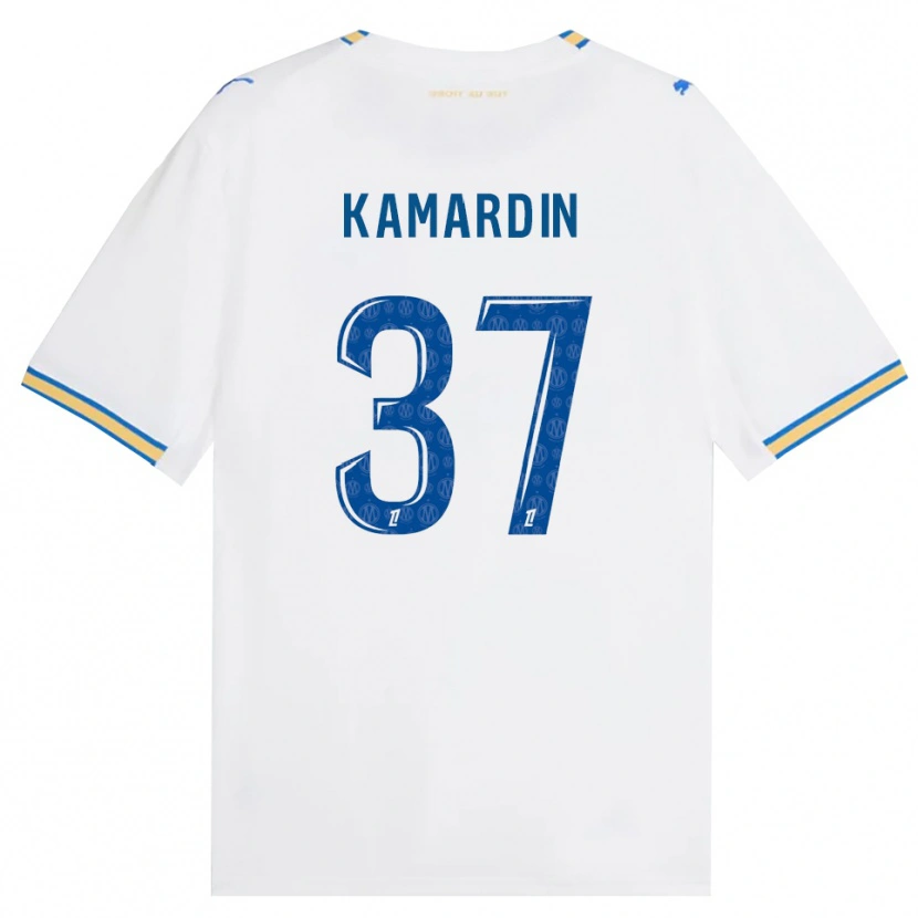 Danxen Kvinnor Aaron Kamardin #37 Dodgerblå Vit Hemmatröja Matchtröjor 2026/27 Tröjor T-Tröja