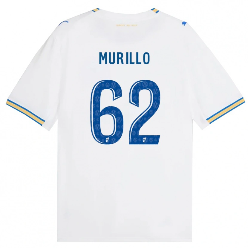 Danxen Kvinnor Amir Murillo #62 Dodgerblå Vit Hemmatröja Matchtröjor 2026/27 Tröjor T-Tröja
