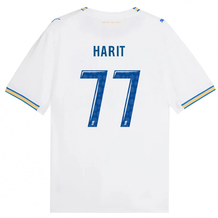 Danxen Kvinnor Amine Harit #77 Dodgerblå Vit Hemmatröja Matchtröjor 2026/27 Tröjor T-Tröja