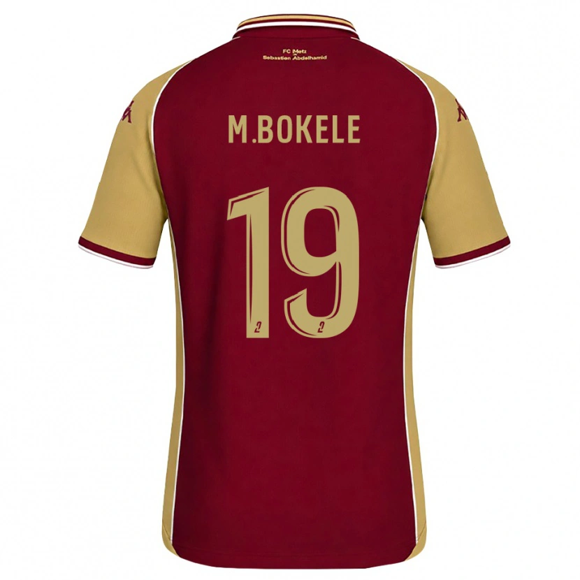 Danxen Kvinnor Morgan Bokele #19 Guldbrun Mörkröd Hemmatröja Matchtröjor 2026/27 Tröjor T-Tröja