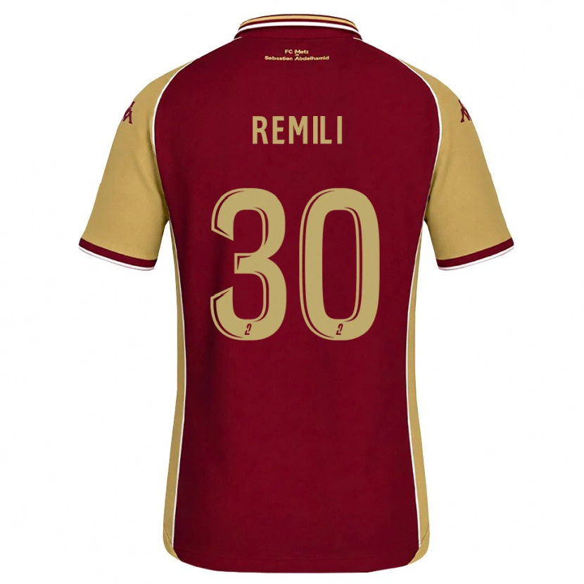 Danxen Kvinnor Célia Remili #30 Guldbrun Mörkröd Hemmatröja Matchtröjor 2026/27 Tröjor T-Tröja