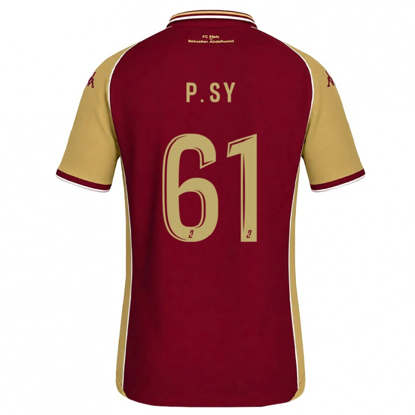 Danxen Kvinnor Pape Sy #61 Guldbrun Mörkröd Hemmatröja Matchtröjor 2026/27 Tröjor T-Tröja