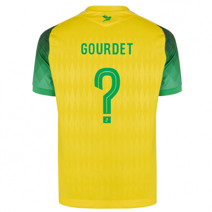 Danxen Kvinnor Yves Gourdet #0 Gul Grön Röd Hemmatröja Matchtröjor 2026/27 Tröjor T-Tröja