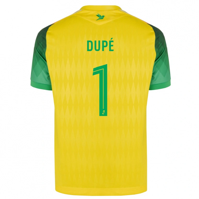 Danxen Kvinnor Maxime Dupé #1 Gul Grön Röd Hemmatröja Matchtröjor 2026/27 Tröjor T-Tröja