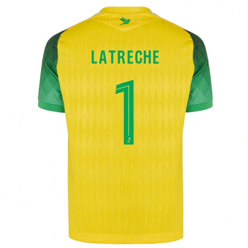 Danxen Kvinnor Yanis Latreche #1 Gul Grön Röd Hemmatröja Matchtröjor 2026/27 Tröjor T-Tröja
