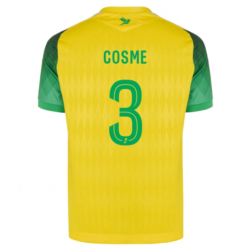 Danxen Kvinnor Caitlin Cosme #3 Gul Grön Röd Hemmatröja Matchtröjor 2026/27 Tröjor T-Tröja