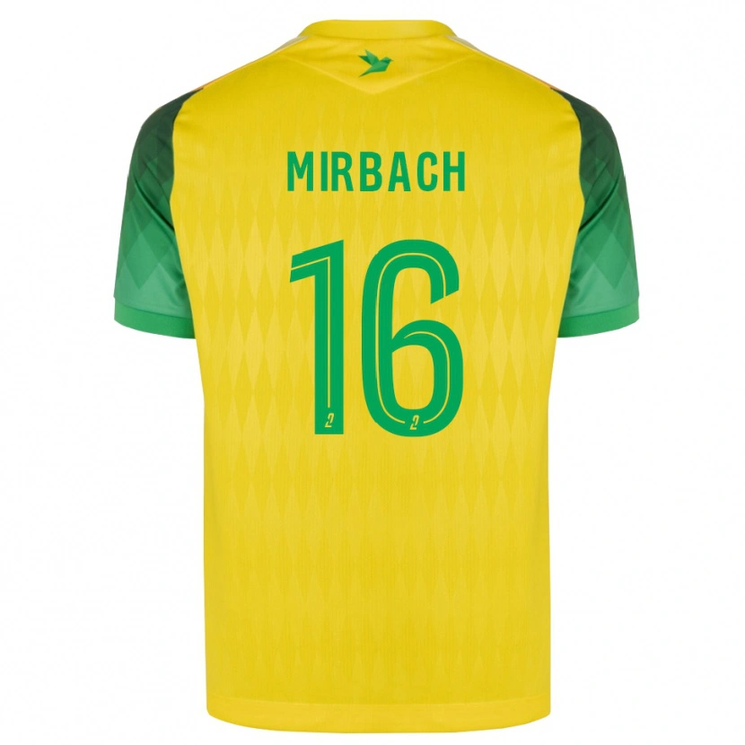Danxen Kvinnor Alexis Mirbach #16 Gul Grön Röd Hemmatröja Matchtröjor 2026/27 Tröjor T-Tröja