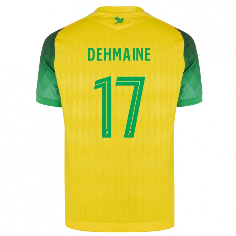 Danxen Kvinnor Dehmaine Tabibou #17 Gul Grön Röd Hemmatröja Matchtröjor 2026/27 Tröjor T-Tröja