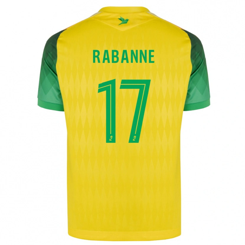 Danxen Kvinnor Julie Rabanne #17 Gul Grön Röd Hemmatröja Matchtröjor 2026/27 Tröjor T-Tröja