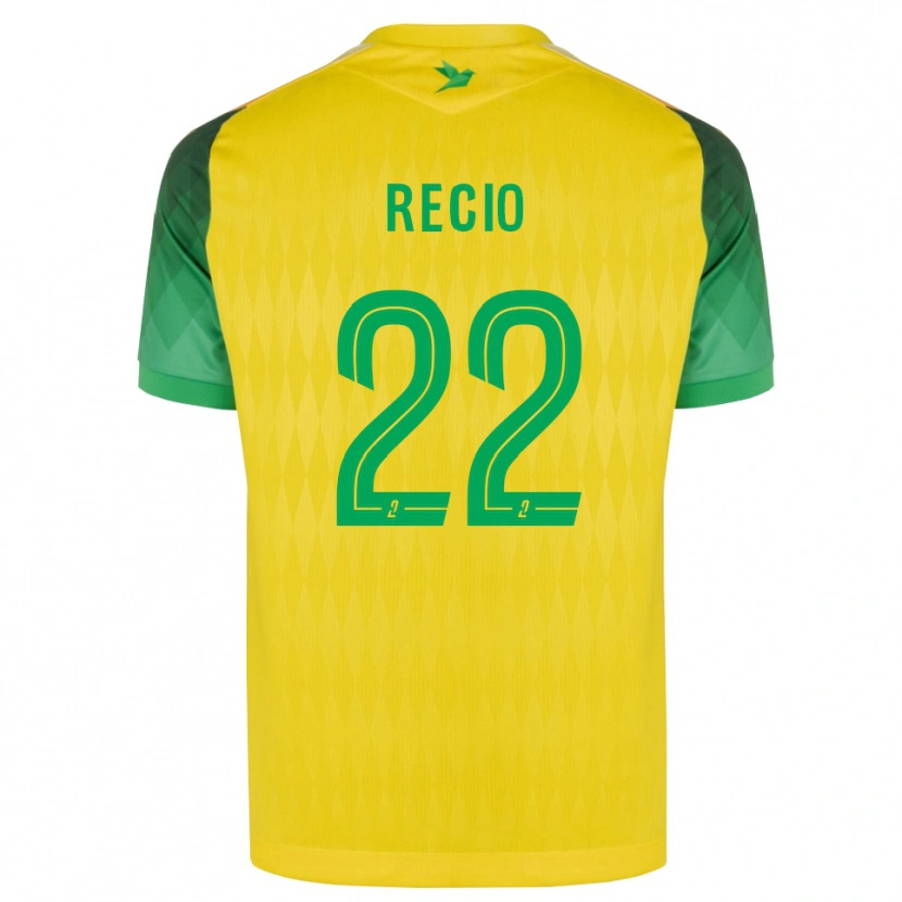 Danxen Kvinnor Andrea Recio #22 Gul Grön Röd Hemmatröja Matchtröjor 2026/27 Tröjor T-Tröja