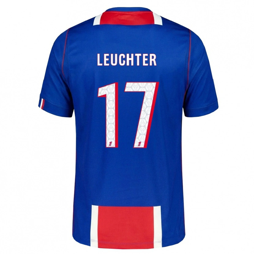 Danxen Kvinnor Romée Leuchter #17 Röd Vit Blå Hemmatröja Matchtröjor 2026/27 Tröjor T-Tröja