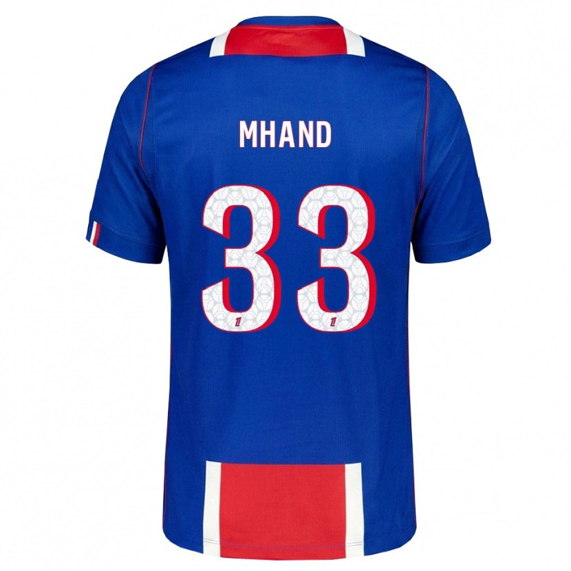 Danxen Kvinnor Ilian Mhand #33 Röd Vit Blå Hemmatröja Matchtröjor 2026/27 Tröjor T-Tröja