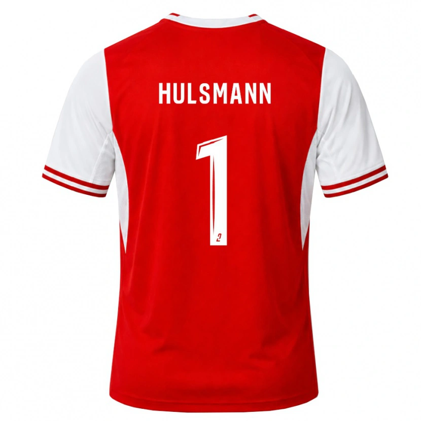 Danxen Kvinnor Tom Ritzy Hülsmann #1 Röd Vit Hemmatröja Matchtröjor 2026/27 Tröjor T-Tröja