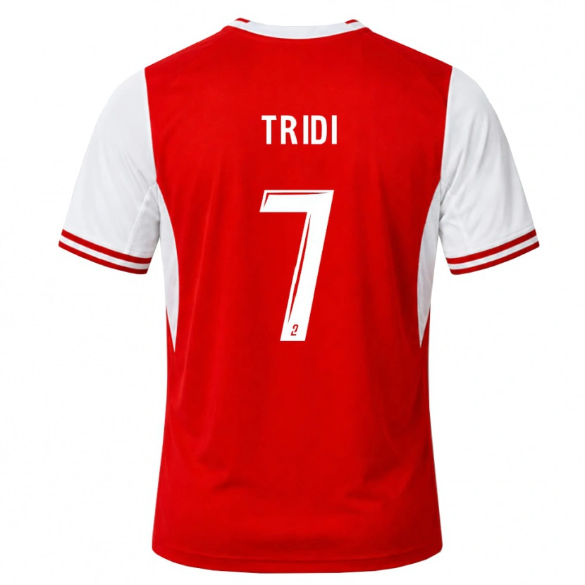 Danxen Kvinnor Elyes Tridi #7 Röd Vit Hemmatröja Matchtröjor 2026/27 Tröjor T-Tröja